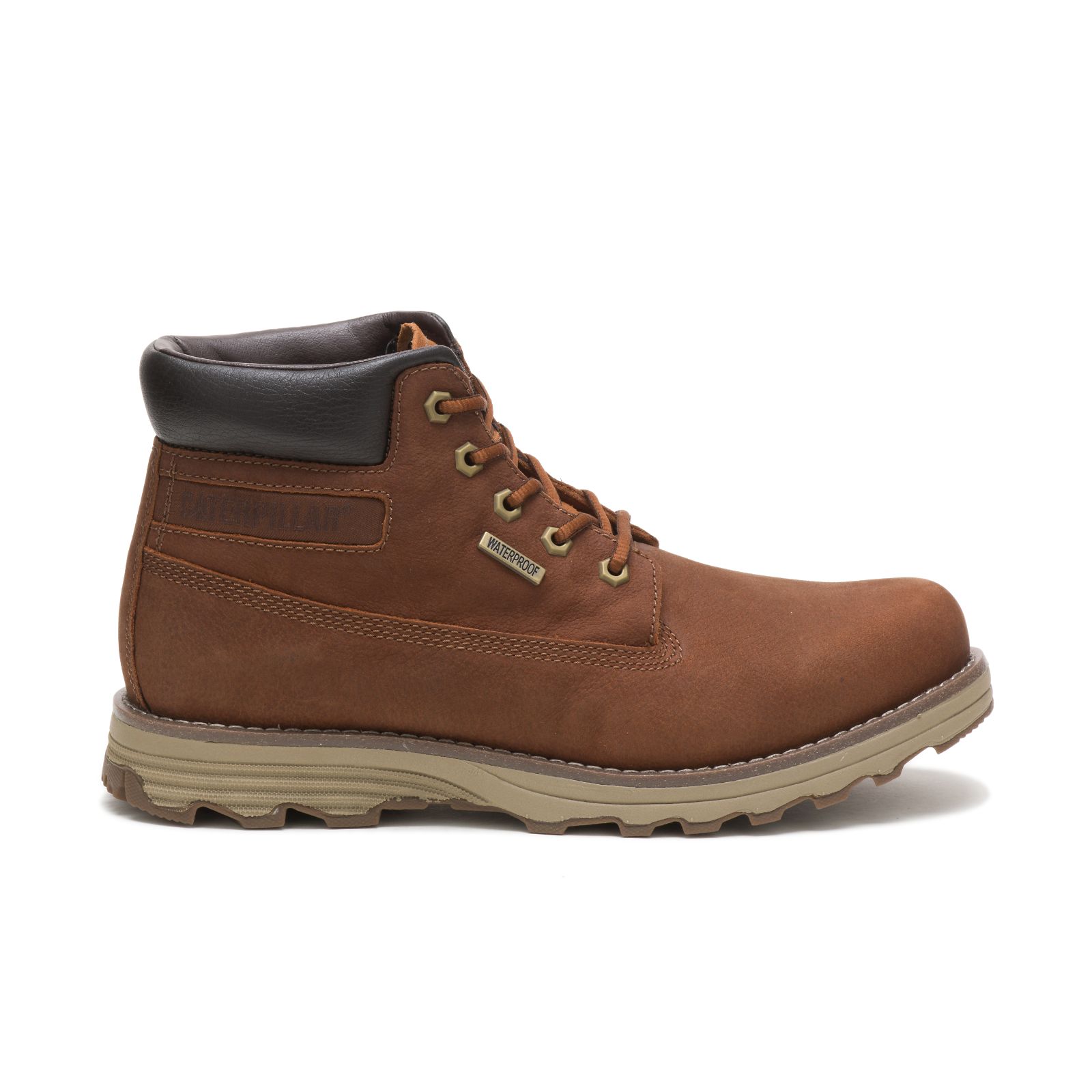 Caterpillar Founder Waterproof Thinsulate™ Philippines - Mens Waterproof Boots - Brown 96341LPJC